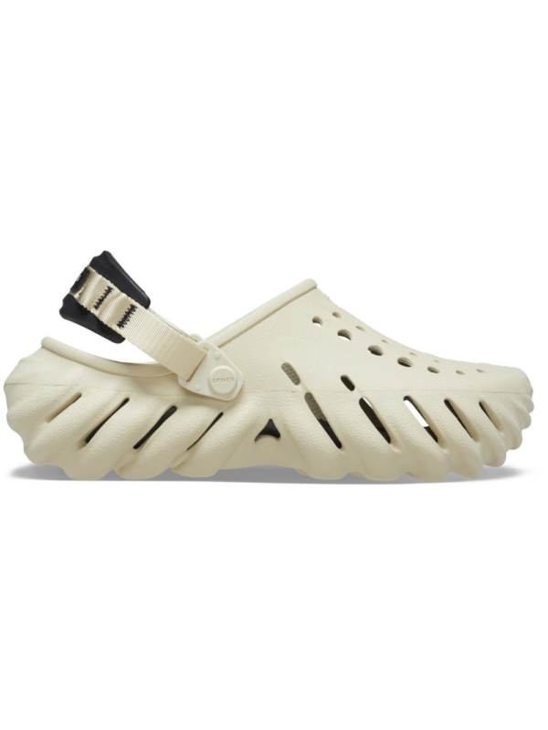 CROCS ECHO CLOG BONE/BLACK